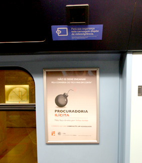 Campanha no Metro de Lisboa 2